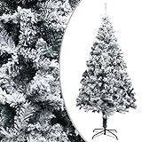 Künstlicher Weihnachtsbaum mit beflocktem Schneegrün, 300 cm, PVC