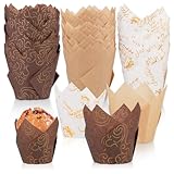 150 Stück Muffinförmchen Papier, Muffins Papierförmchen, Cupcake Formen Papiers, Muffinförmchen...