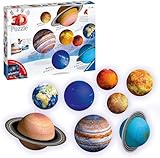 Ravensburger 3D Puzzle Planetensystem 11668 - Planeten als 3D Puzzlebälle - Sonnensystem zum selbst...