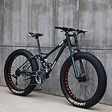 Nationalr Reeim Mountainbike, 26 Zoll (66 cm), Mjh-01, Erwachsene, Fat tire Bike,21-Gang-Fahrrad,...
