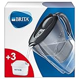 BRITA 1030084 Wasserfilter Marella graphit inkl. 3 MAXTRA+ Filterkartuschen – BRITA Filter für...