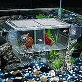 Pawfly Aufzuchtbecken Aquarium Ablaichkasten Fischbrutkasten Aquariumbrutkasten mit 6 Saugnäpfen...