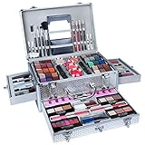 Professionelles Make-up Sets, MKNZOME Schminkkoffer Multifunktions Schminke Kit Damen Schminkset...