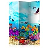murando - Paravent Raumteiler Innen für Kinder 135x172 cm 3-teilig Einseitig Raumtrenner Trennwand...