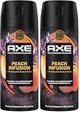 Axe Premium Bodyspray Peach Infusion Deo ohne Aluminiumsalze für 72 Stunden Frische 150 ml (Packung...
