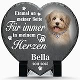 Personalisierte Haustier-Gedenktafel, Haustier-Gedenkgeschenk, Katzen-Gedenkstein,...