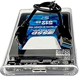 Externe Festplatte, SSD 512 GB, 520 MB/s, USB 3.0, hohe Geschwindigkeit, 512 GB, 6,35 cm (2,5 Zoll),...