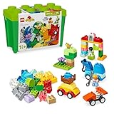 LEGO DUPLO Classic Steinebox Autos und LKWs, Spielset mit Fahrzeugen für Kleinkinder ab 1.5 Jahren,...