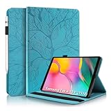 AsWant Hülle Kompatibel mit Samsung Galaxy Tab A 10.1 PU Ledertasche Folio Flip Case Brieftasche...