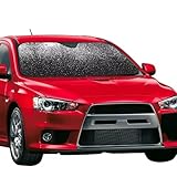 YzgWjBhd Glänzender silberfarbener Glitzer-Windschutzscheiben-Sonnenschutz, reflektierende Blase...