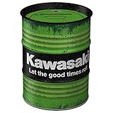 Nostalgic-Art Retro Spardose, 600 ml, Kawasaki – Let The Good Times roll – Geschenk-Idee für...