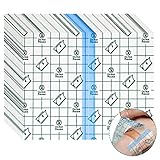 Duschpflaster, 20 Stück Folienverband, 12 x 15 cm Wasserdichtes Pflaster, Tattoo Aftercare...