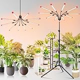 Gamechanger! 90W Pflanzenlampe mit Ständer, 10Head Stand wachsen Lichter für Indoor-Pflanzen, 2025...
