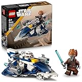 LEGO Star Wars 75400 Plo Koons Jedi Starfighter Microfighter Bauspielzeug mit 2 Shootern - inklusive...