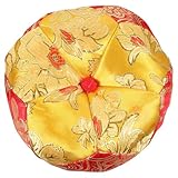 TOYANDONA Klangschalenkissen Handgefertigt 5 Zoll Baumwoll Pad für Klangschalen Rutschfeste...