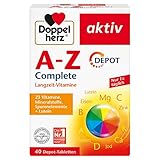 Doppelherz A-Z Complete - Langzeit-Vitamine - 23 Vitamine, Mineralstoffe & Spurenelementen PLUS...