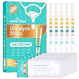 Easy@Home 11 Parameter Urin Teststreifen: 15x Urinanalyse Schnelltest – Gesundheitstest zur...