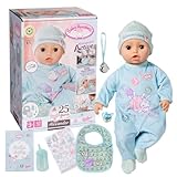 Baby Annabell Active Alexander 709924-43cm Doll with Soft Cuddly Body & Realistic Features & Sounds...