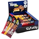 Corny | Protein Soft 12er Mix Pack | 30% Eiweiß | Probier Mischkarton 12x45g Mixbox