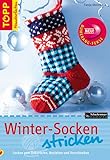 Winter-Socken stricken: Socken zum Dekorieren, Anziehen und Verschenken Christmas Socks und passende...