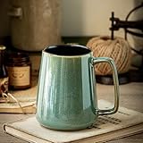 Cteahrow 700 Ml Keramik-Kaffeetasse, große Milchkaffeetasse, Teetasse, glatte Glasur für Kakao,...