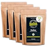 Biotiva Rooibos Tee Bio 1000g (4x250g) - Rooibusch - Rotbusch - Aspalathus Linearis - abgefüllt und...