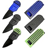 Leikurvo 3 Pcs Mini Messer Outdoor Metall Taschenmesser, 7.8CM EDC Messer Klein, Taschenmesser, Mini...