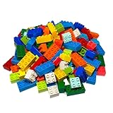 LEGO® DUPLO® Bausteine Basic Steine Set - 50 Stück 2x2 + 10 Stück 2x4 - Bausteine für kreatives...