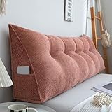 Kopfteile für Betten, Lendenkissen fürs Bett, Rückenlehnenkissen zum Lesen, dreieckiges...