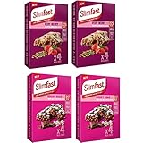 Slim Fast 16 x 60 g Mahlzeitenriegel, 8 Rocky Road mit 8 sehr beerenschmackhaften...