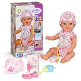 Baby Born Lena (Little Baby Girl) - 36 cm große Babypuppe - 7 Funktionen inkl. Accessoires &...