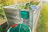 Solar Bewässerungssystem Waterdrops Komplettset Pflanzenbewässerung mit 15 Sprinklern Esotec...