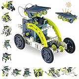 ACELIFE STEM Solar Roboter Kit,12-in-1 DIY Bauspielzeug Angetrieben durch Solarenergie,...