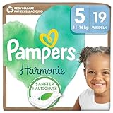 Pampers Harmonie Baby Windeln Größe 5, 19 Windeln, 11kg-16kg