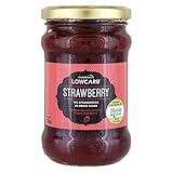 CarbZone Low Carb Erdbeermarmelade, ohne Zuckerzusatz, für Diabetiker geeignet, vegan, 320 Gramm...