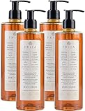 thehotelery.de Prija Flüssigseife mit Ginseng 4x 380ml Flaschen, vitalisierend Seife, Wellness Spa...