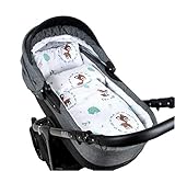 BABYLUX 2 tlg. Set Bezug für Kinderwagen Stubenwagen oder Wiege Garnitur Bettwäsche Kissen Decke...