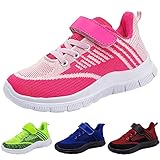 Sportschuhe Kinder Jungen Mädchen Turnschuhe Kinder Schuhe Atmungsaktiv Laufschuhe Flach rutschfest...