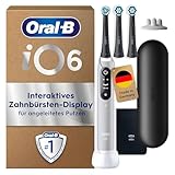 Oral-B iO Series 6 Plus Sensitive Edition Elektrische Zahnbürste/Electric Toothbrush, PLUS 3...