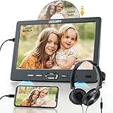 10,5 Zoll DVD Player Auto Kopfstütze mit HDMI-Eingang und Kopfhörer, Auto Fernseher TV Monitor...