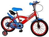 14 Zoll Kinder Jungen Fahrrad Jungenfahrrad Kinderfahrrad Kinderrad Rad Bike Disney Spiderman Marvel...