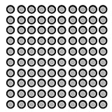 Holibanna 100 Stück Magnetische Positionierungshilfen Zum Scannen Von Landmarken...