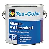 Tex-Color Garagenfarbe Bodenfarbe Kellerfarbe Betonfarbe 2,5L (kieselgrau Ral 7032)
