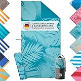 Blumtal Strandtuch XXL aus Mikrofaser - kompaktes und schnelltrocknendes Handtuch/Strandhandtuch...
