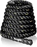 Yes4All Battle Rope 9m Durchmesser Poly Dacron 9m, 12m, 15m Länge, Trainingsseil, D. 50 mm - 9 m...