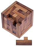 LOGOPLAY Packwürfel 125-3D Puzzle - Denkspiel - Knobelspiel - Geduldspiel - Logikspiel im...