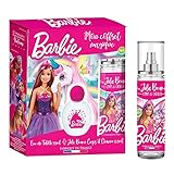 BARBIE Parfumset Eau de Toilette Kinder Mädchen 30 ml + Parfümiertes Duftspray Körper und Haare...