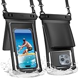 YOSH wasserdichte Handyhülle [3D Doppelte Taschen] 7,5 Zoll IPX8 Wasserfeste Handyhülle,...