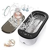 Ultraschallreiniger Schallreiniger für Brillen, 50W Brillenreinigungsgerät Ultrasonic Cleaner mit...