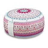 Bine Brändle Mandala Meditationskissen - Yogakissen - Bodenkissen - Ideale Sitzhöhe 15 cm -...